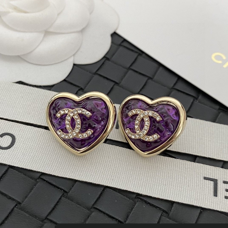 Ch*el earrings